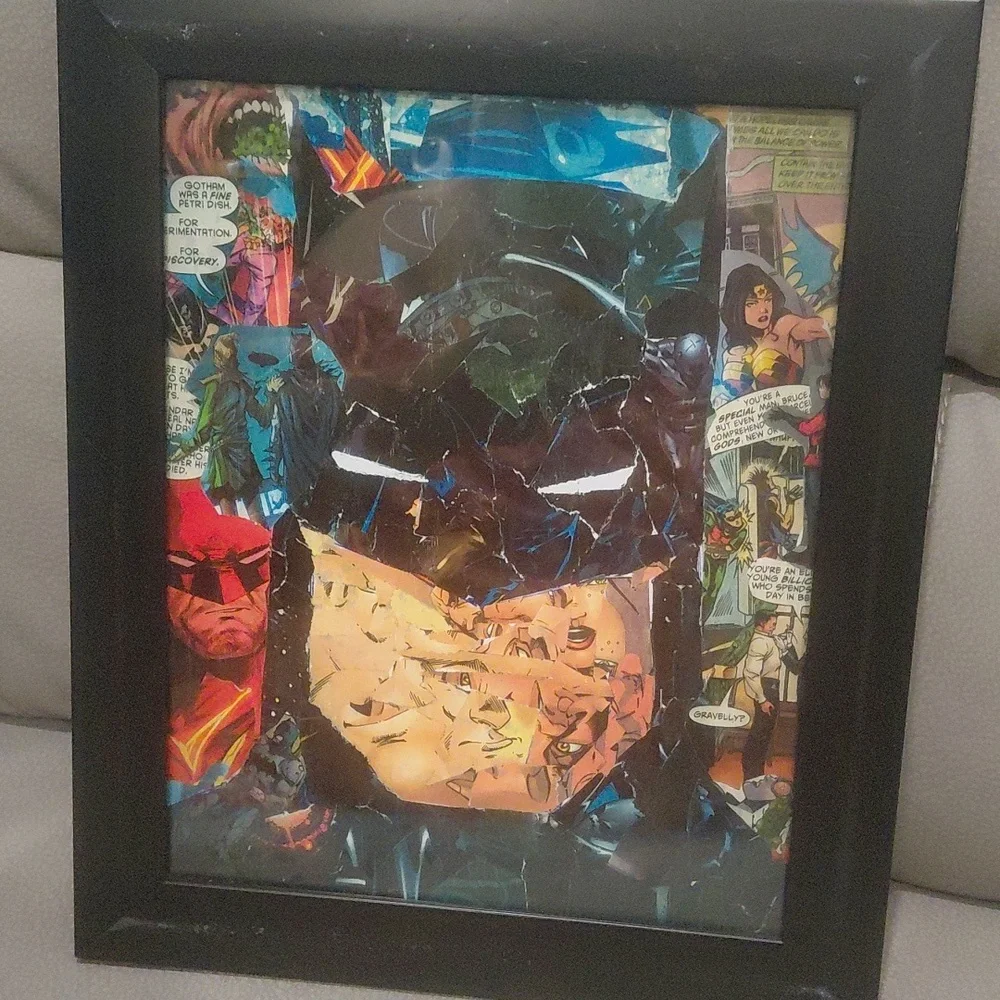 BATMAN COMIC WALL ART